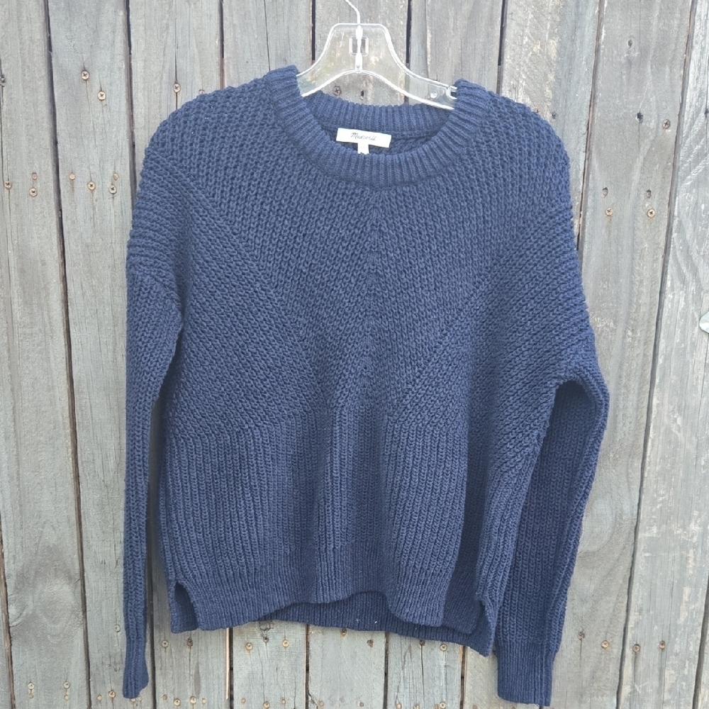 Madewell Navy Blue Knit Sweater